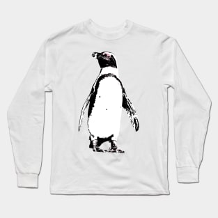 African Penguin Colour Long Sleeve T-Shirt